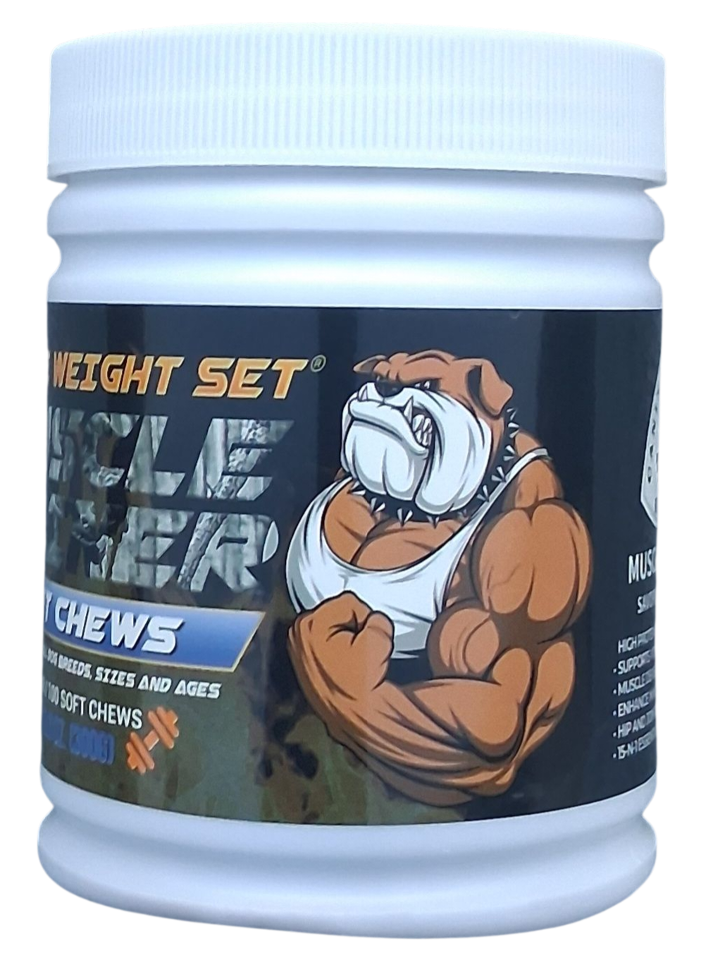 Muscle Gainer Dog Treats Soft Chews
