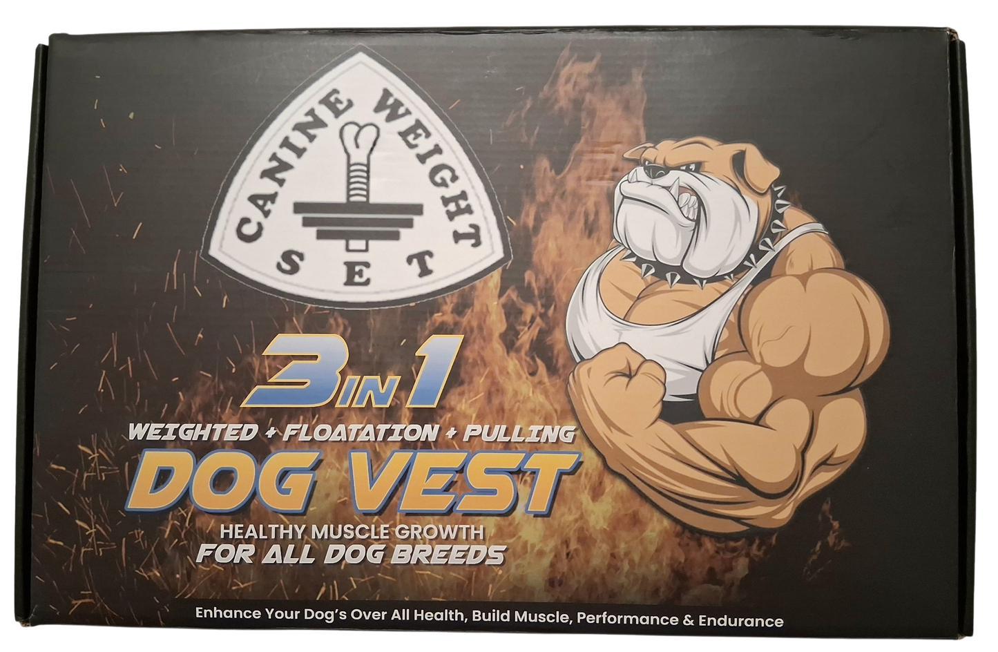 WEIGHTED DOG VEST VALUE PACKAGE